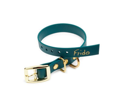 Collare per cani in Biothane® - Verde scuro - Frido