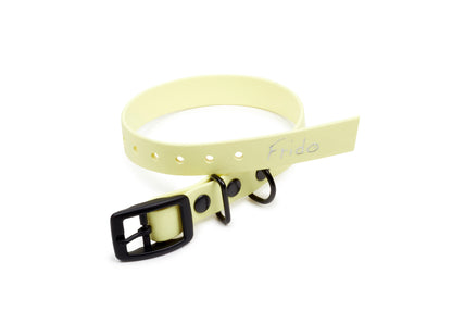 Collare per cani in Biothane® - Giallo pastello - Frido