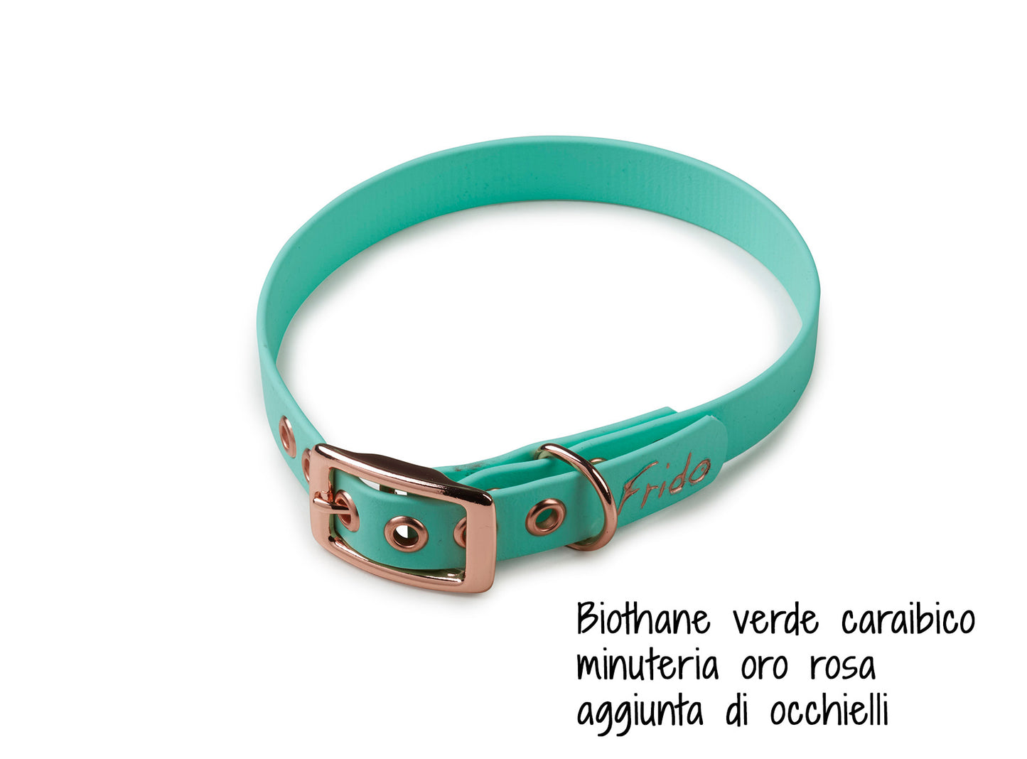 Collare per cani in Biothane® 19mm - personalizzabile - Frido