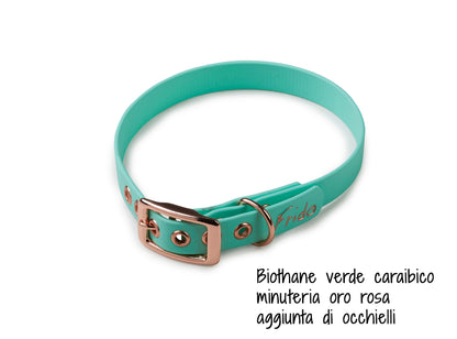 Collare per cani in Biothane® 19mm - personalizzabile - Frido