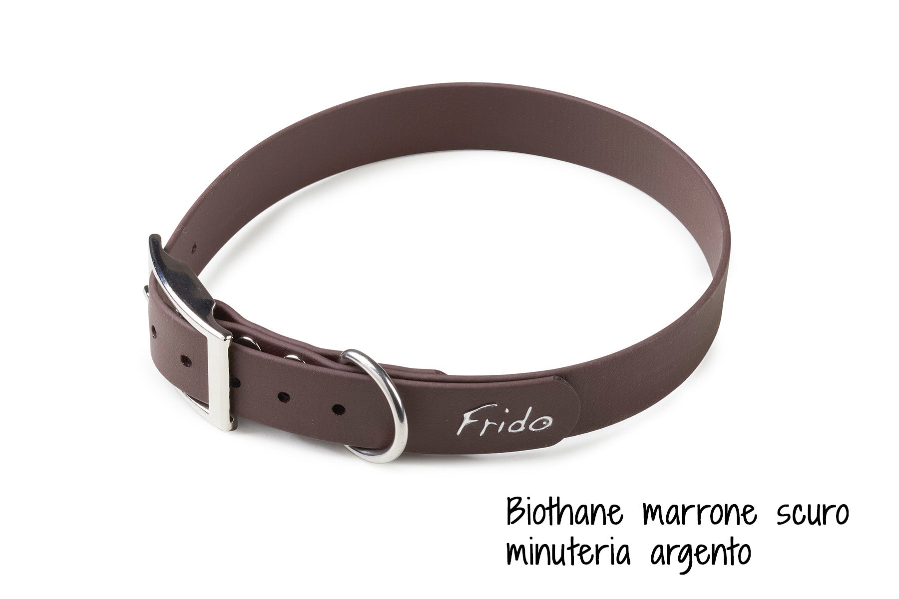 Collare per cani in Biothane® 25mm - personalizzabile - Frido