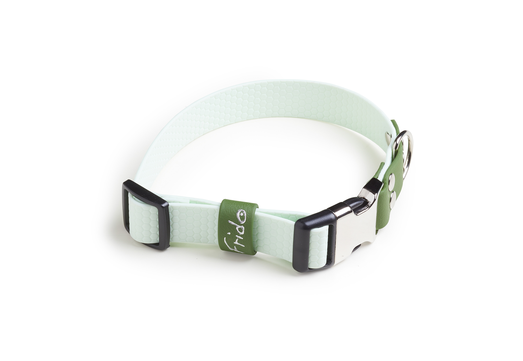 Collare per cani con clip linea Pop - Verde - Frido