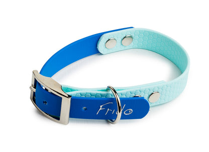 Set collare e guinzaglio per cani linea Pop - Blu - Frido