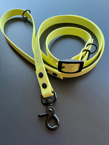 Collare per cani in Biothane® - Giallo pastello - Frido